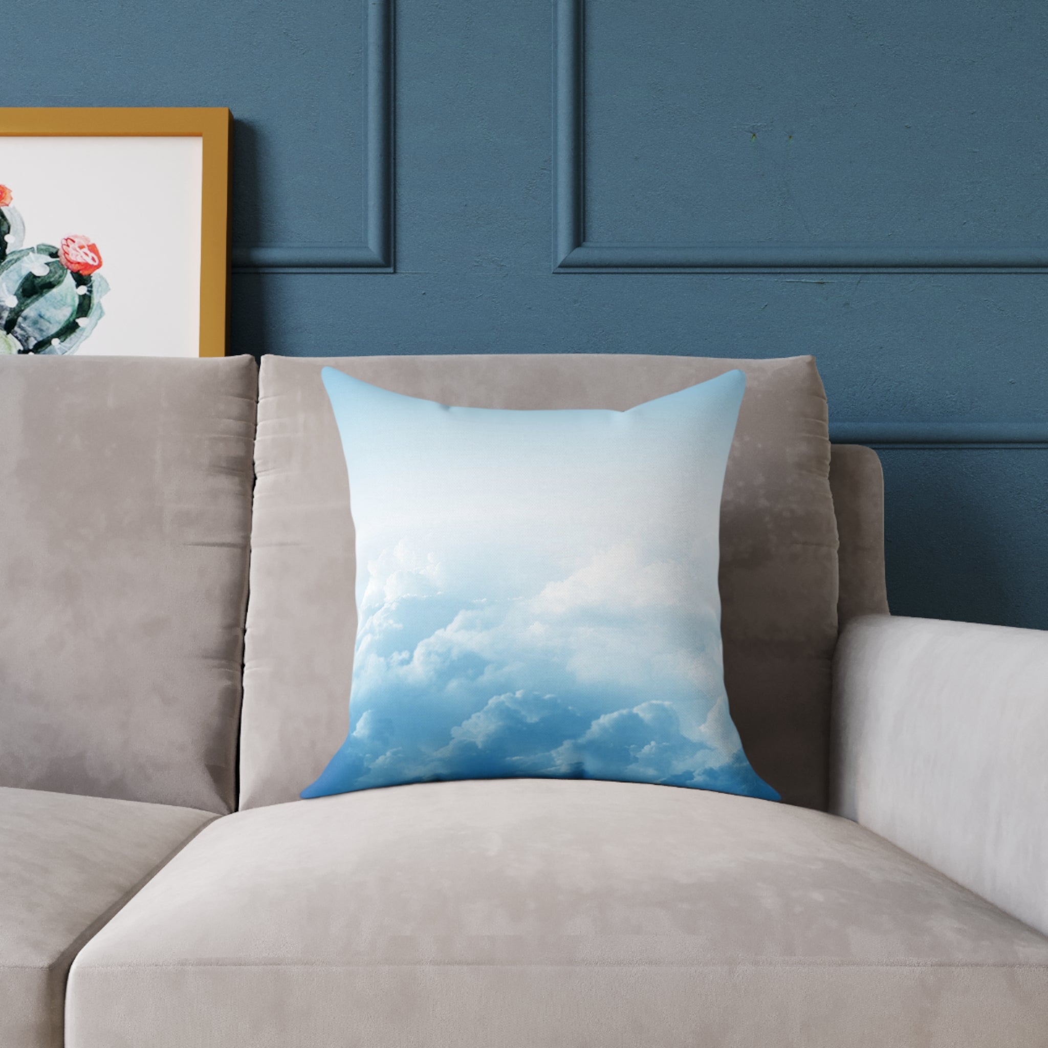 Square Poly Canvas Pillow
