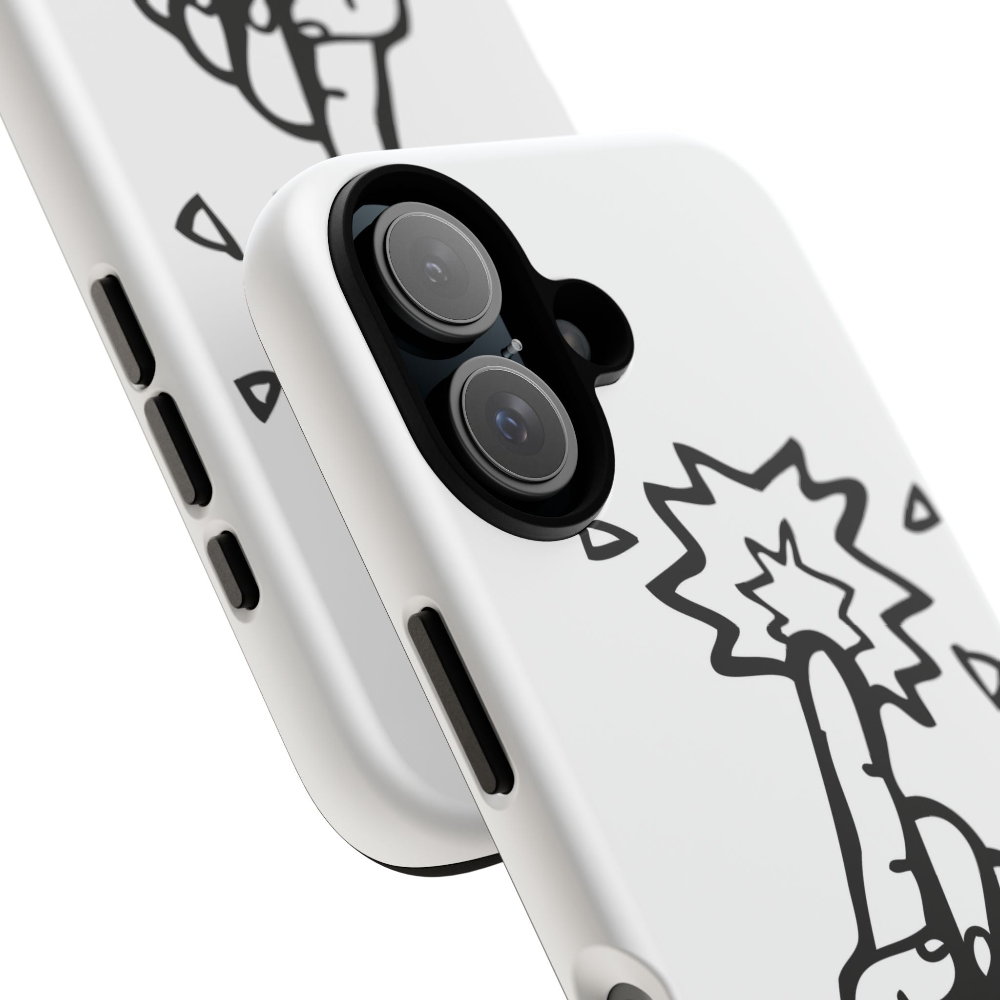 Phone Case – Snap Finger Line Art Design