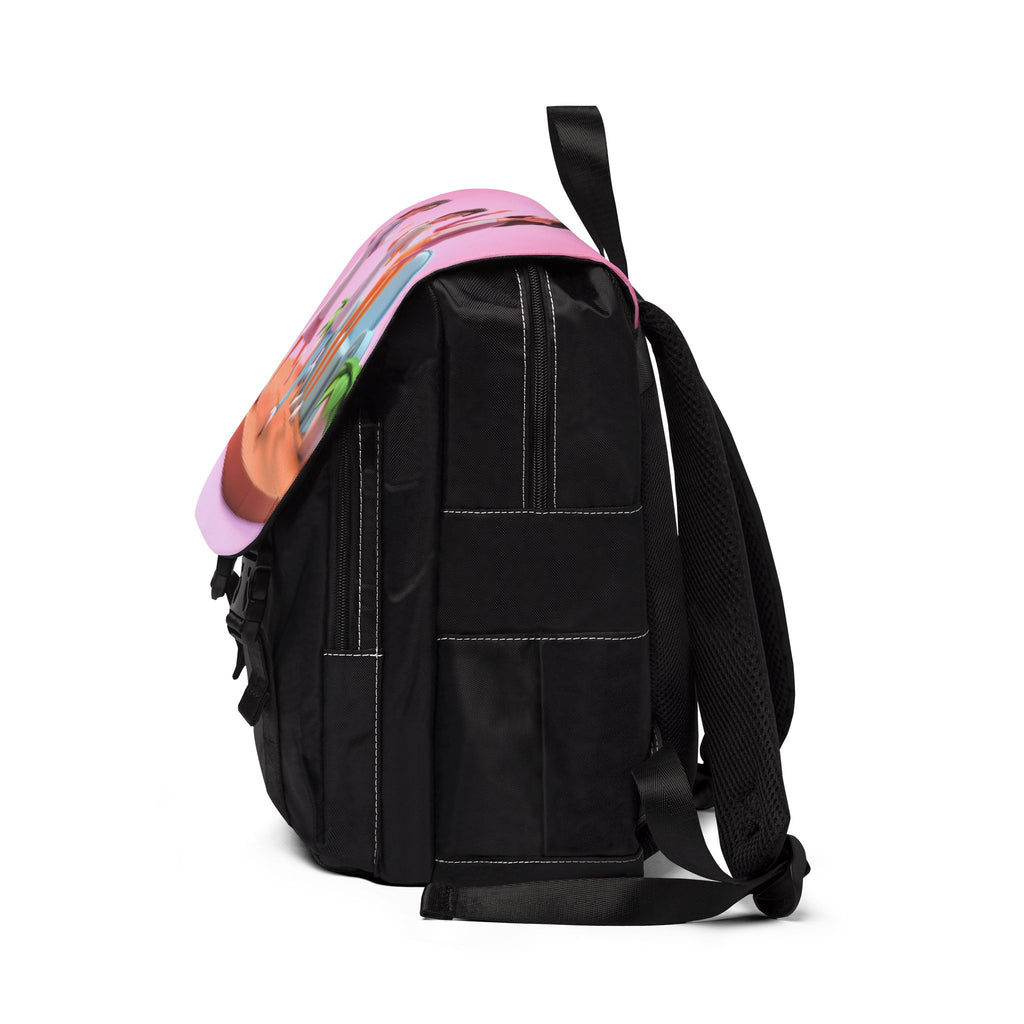 Pastel 3D Summer Scene Shoulder Backpack