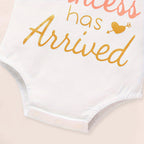TinyBloom™ – Newborn Letter Romper & Tutu Set
