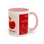Rosh Hashanah Apple Accent Coffee Mug — 'Shana Tova' Holiday Morning Mug