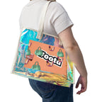 Beach Holographic Tote Bag