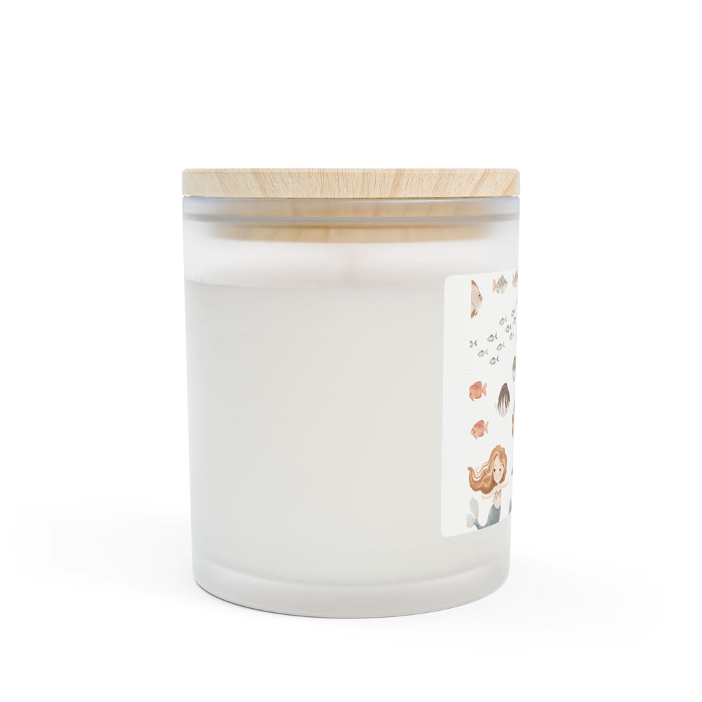 Frosted Glass Candle, 11oz