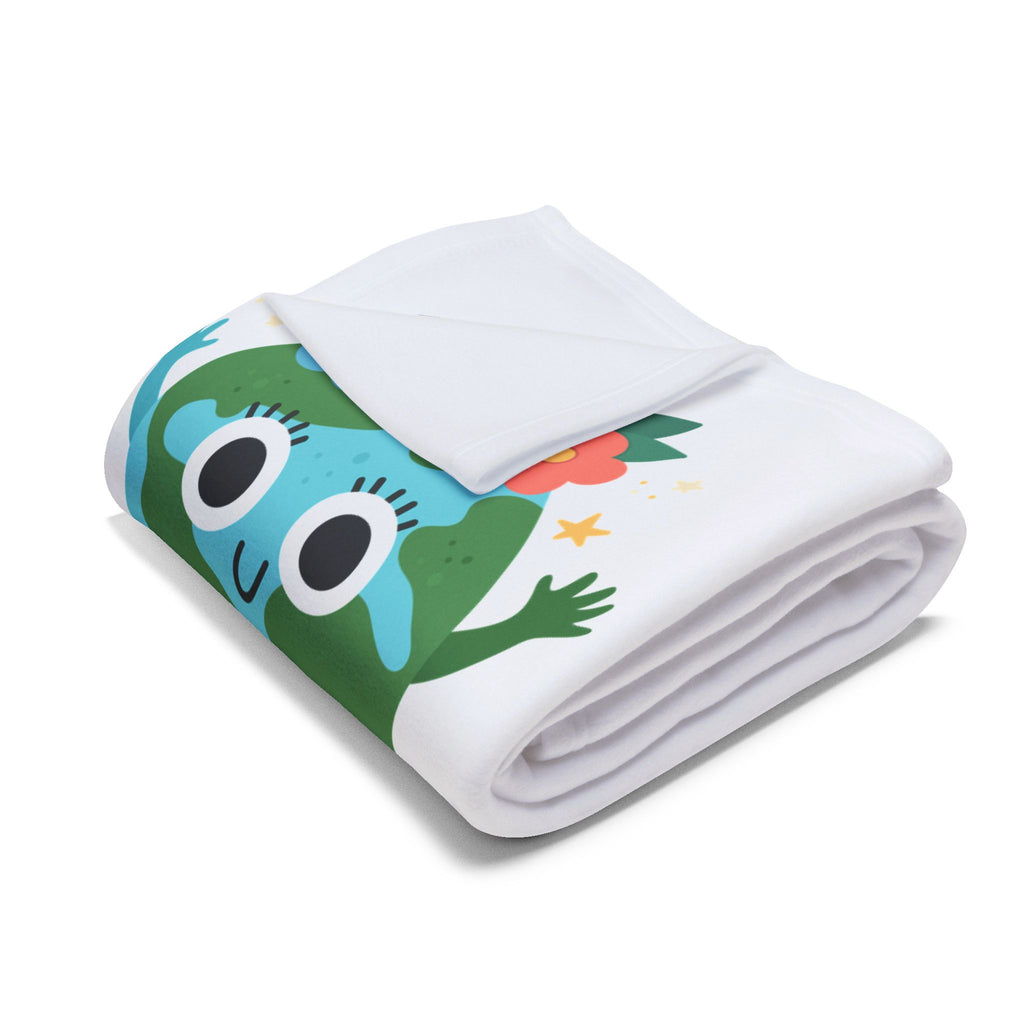 Limited Edition 1972 Fleece Blanket – Retro Birthday Earth Day Gift