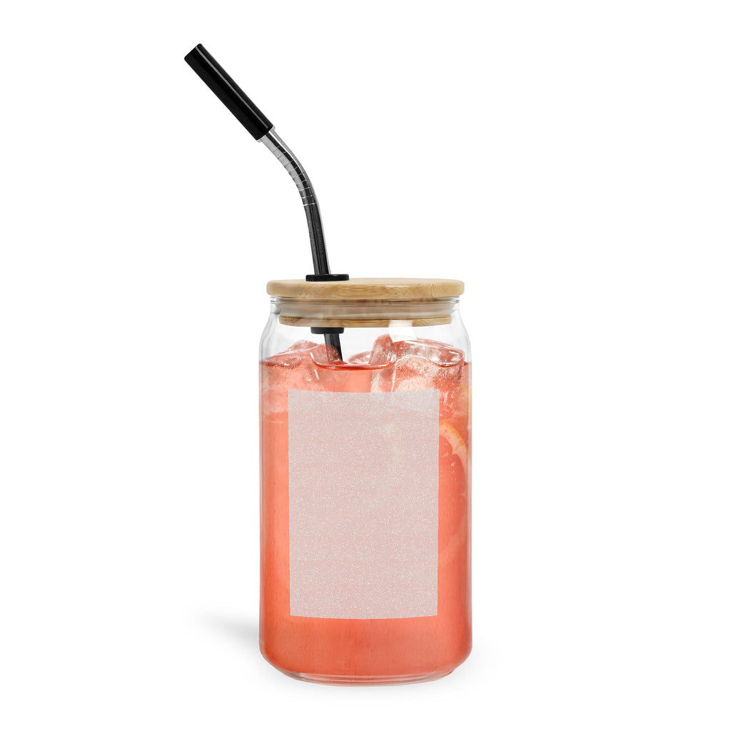 Can Glass with Lid, 16oz (Engraving)