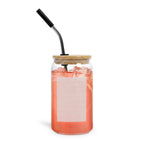 Can Glass with Lid, 16oz (Engraving)
