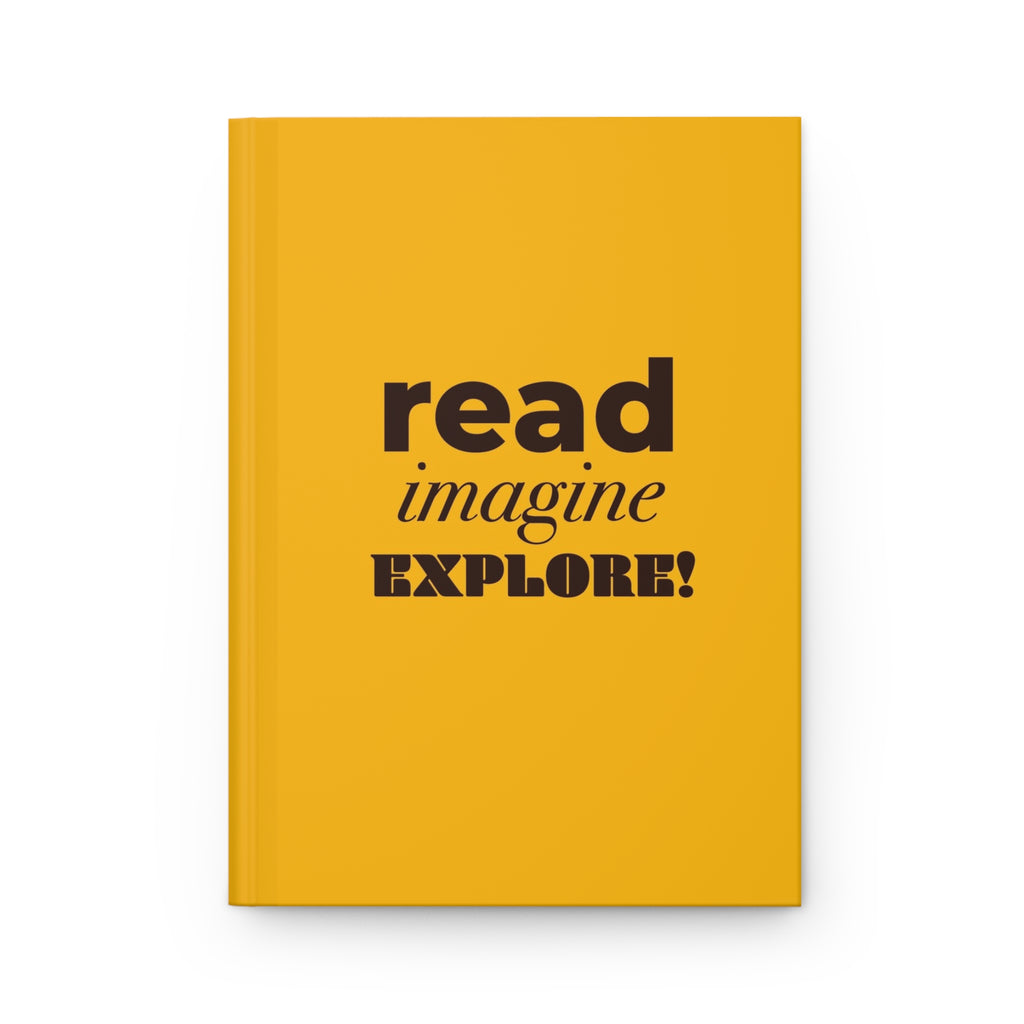 Hardcover Journal – Read Imagine Explore: Bright Kids’ Reading & Writing Notebook