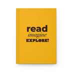 Hardcover Journal – Read Imagine Explore: Bright Kids’ Reading & Writing Notebook