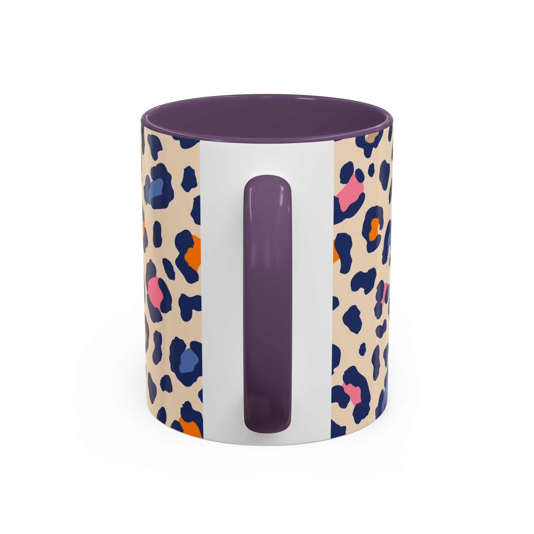 Colorful Leopard Print Accent Coffee Mug – 11/15oz