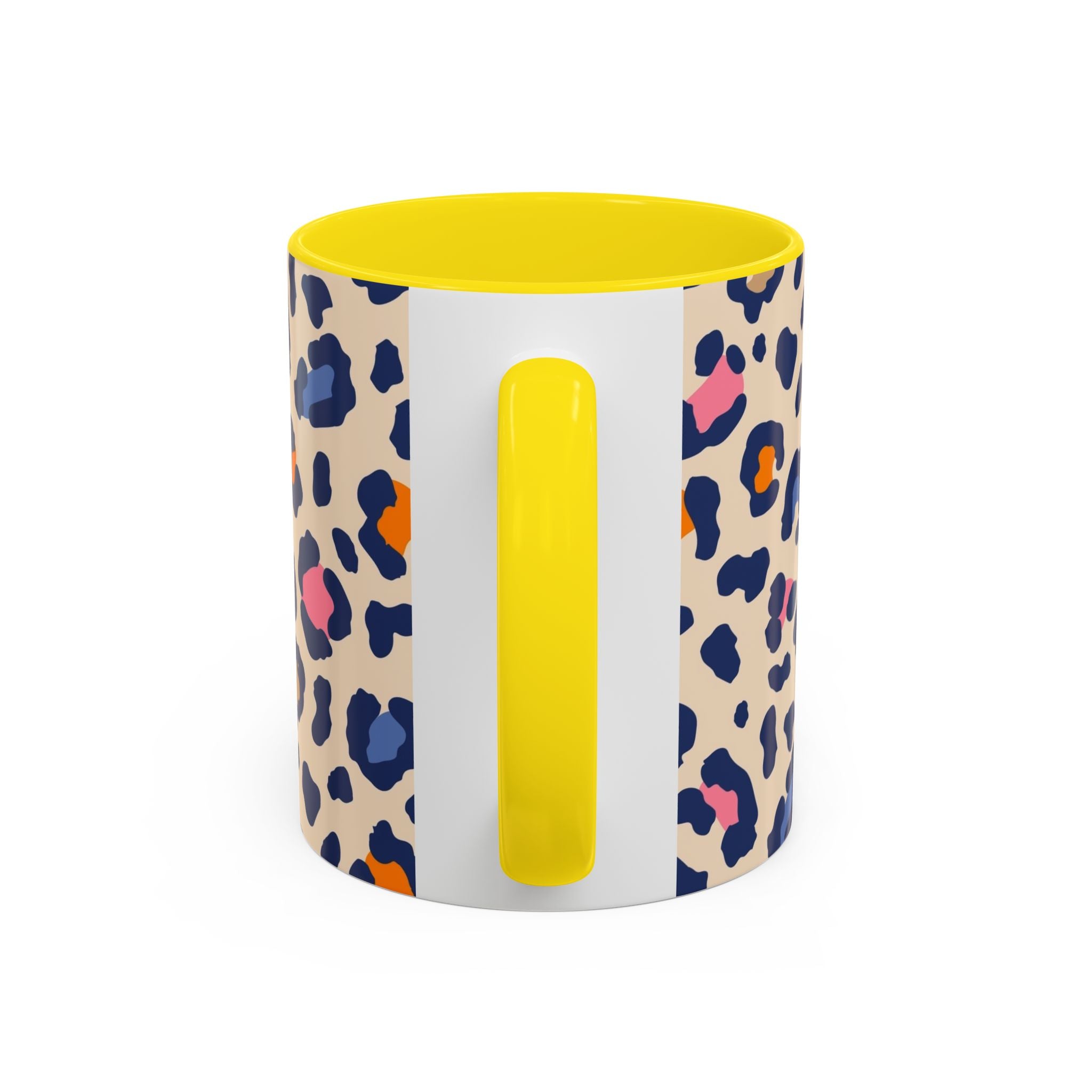 Colorful Leopard Print Accent Coffee Mug – 11/15oz