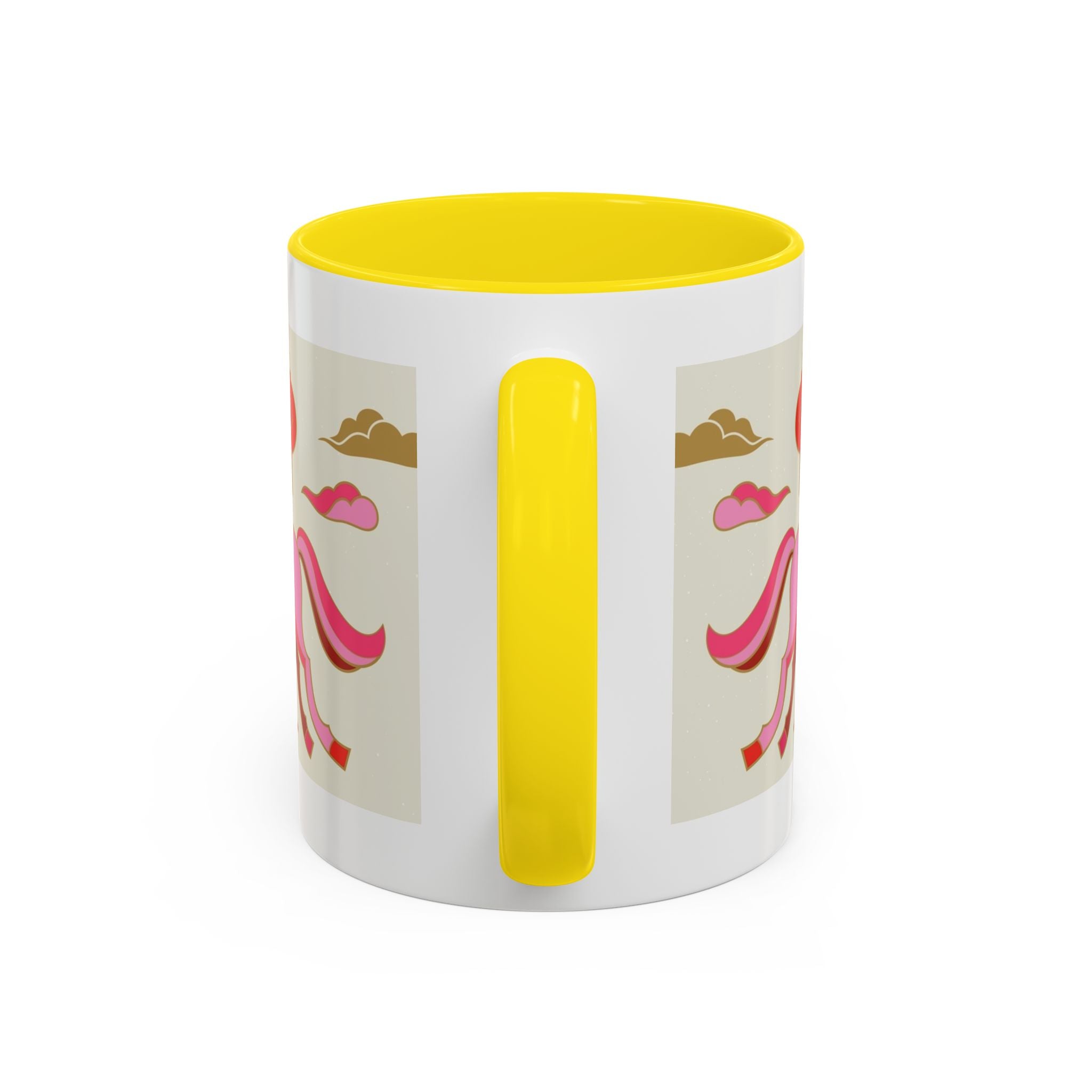 Year of the Horse Accent Coffee Mug — Chinese New Year Lucky Horse Design (11/15oz)