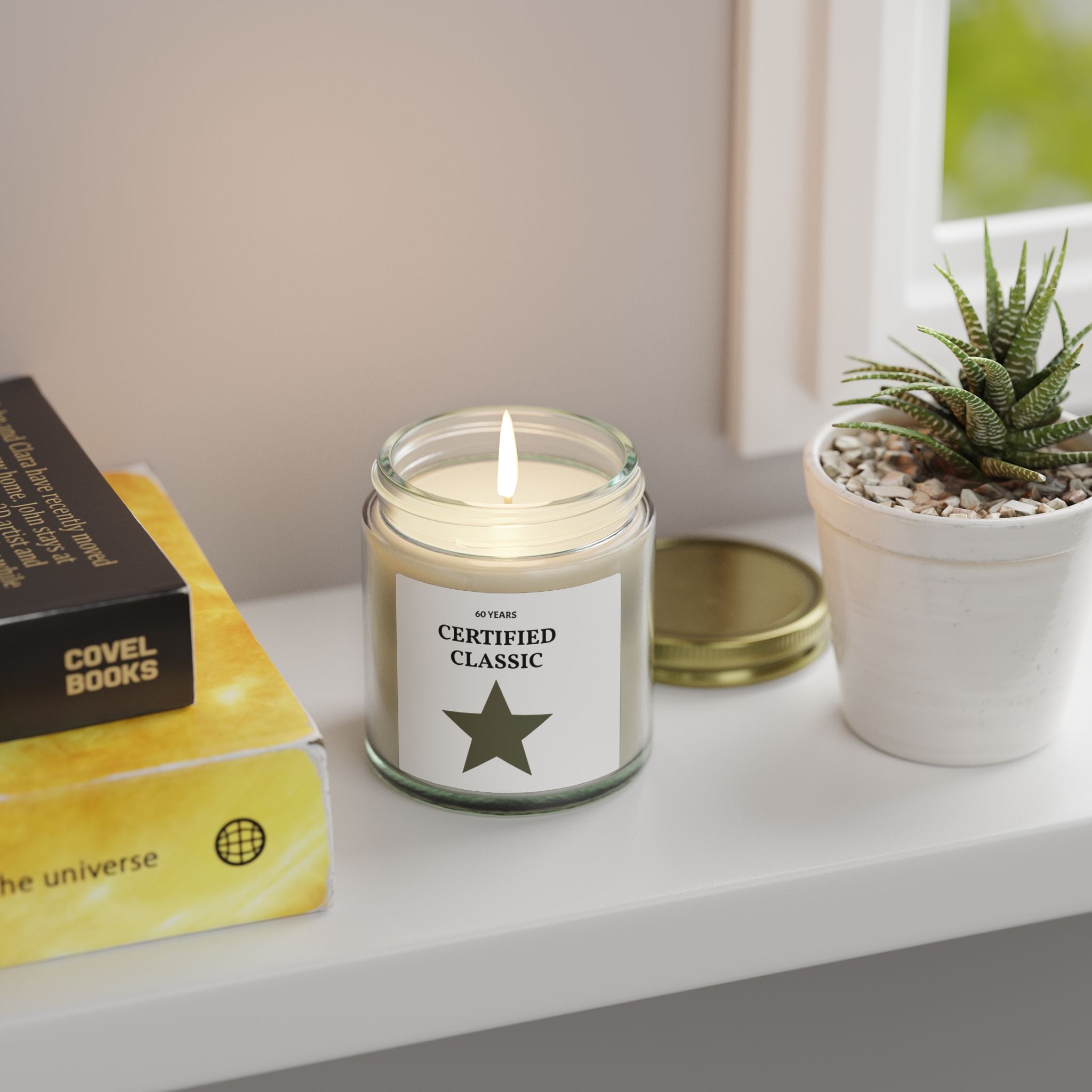 Scented Candles, Coconut Apricot Wax (4oz, 9oz)