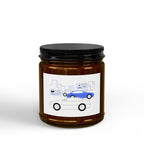 Scented Soy Candles with Black Lid, (4 and 9oz)