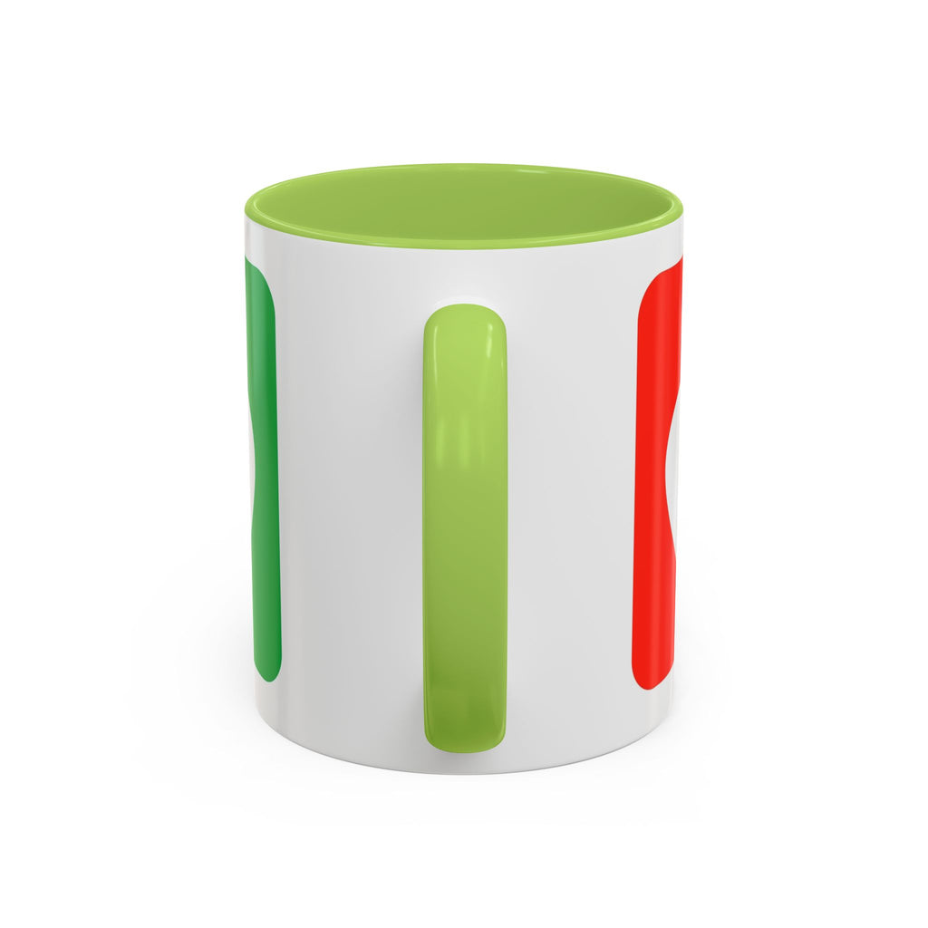 AED Heart Logo Accent Coffee Mug — CPR & Defibrillator Awareness Gift (11/15oz)