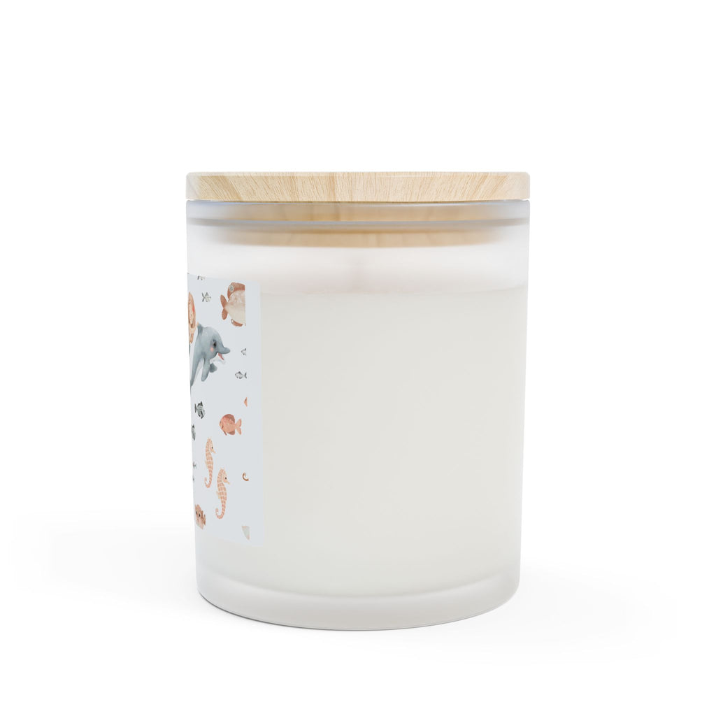 Frosted Glass Candle, 11oz