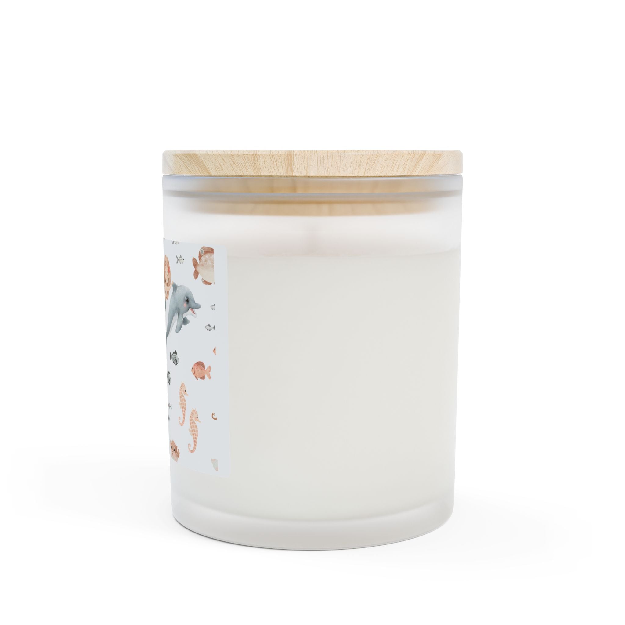 Frosted Glass Candle, 11oz