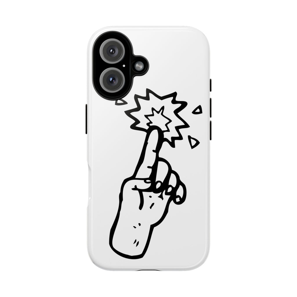 Phone Case – Snap Finger Line Art Design