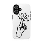 Phone Case – Snap Finger Line Art Design