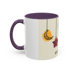 Eid Mubarak Accent Coffee Mug — Festive Crescent & Star Design (11/15 oz)