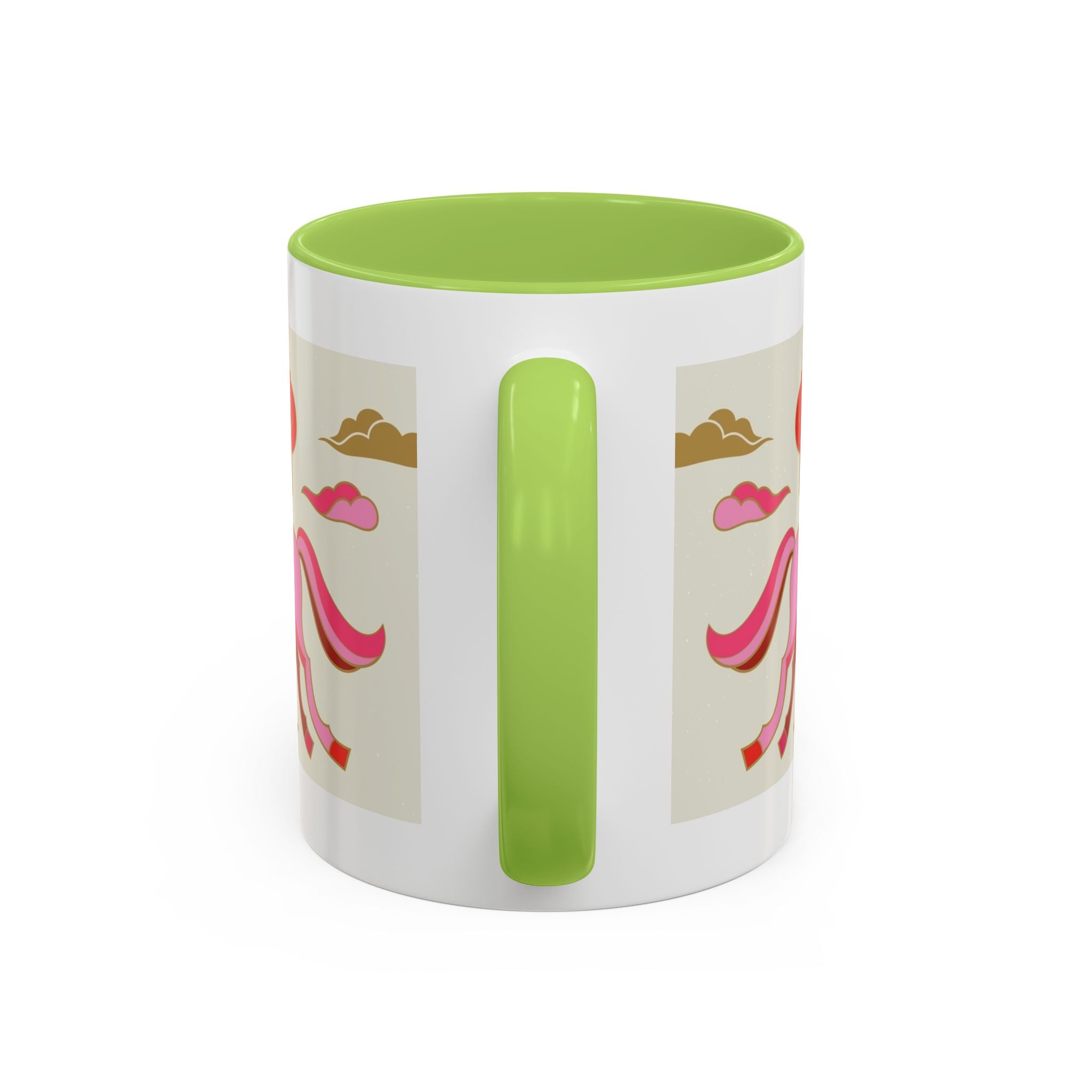 Year of the Horse Accent Coffee Mug — Chinese New Year Lucky Horse Design (11/15oz)