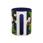 Apple Blossom Accent Coffee Mug – Floral Fruit Ceramic Mug (11/15oz)