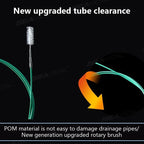 SEAMETAL 3m Car Sewer Unclogger Cleaning Brush Car Sunroof Long Hose