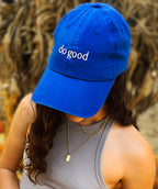 Classic Baseball Hat - Eternal Optimist Cobalt Blue
