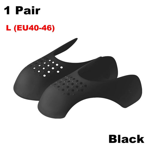 1Pair Crease Protector Shoe Anti Crease Bending Crack Toe Cap Support