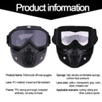 Dustproof Motocross Glasses Adjustable Motorcycle Goggles Breathable