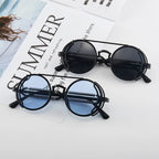 Classic Gothic Steampunk Sunglasses Luxury Brand Designer High Quality