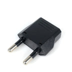 1-50pcs EU Euro KR Plug Adapter US to EU Plug Adapter Travel KR EU