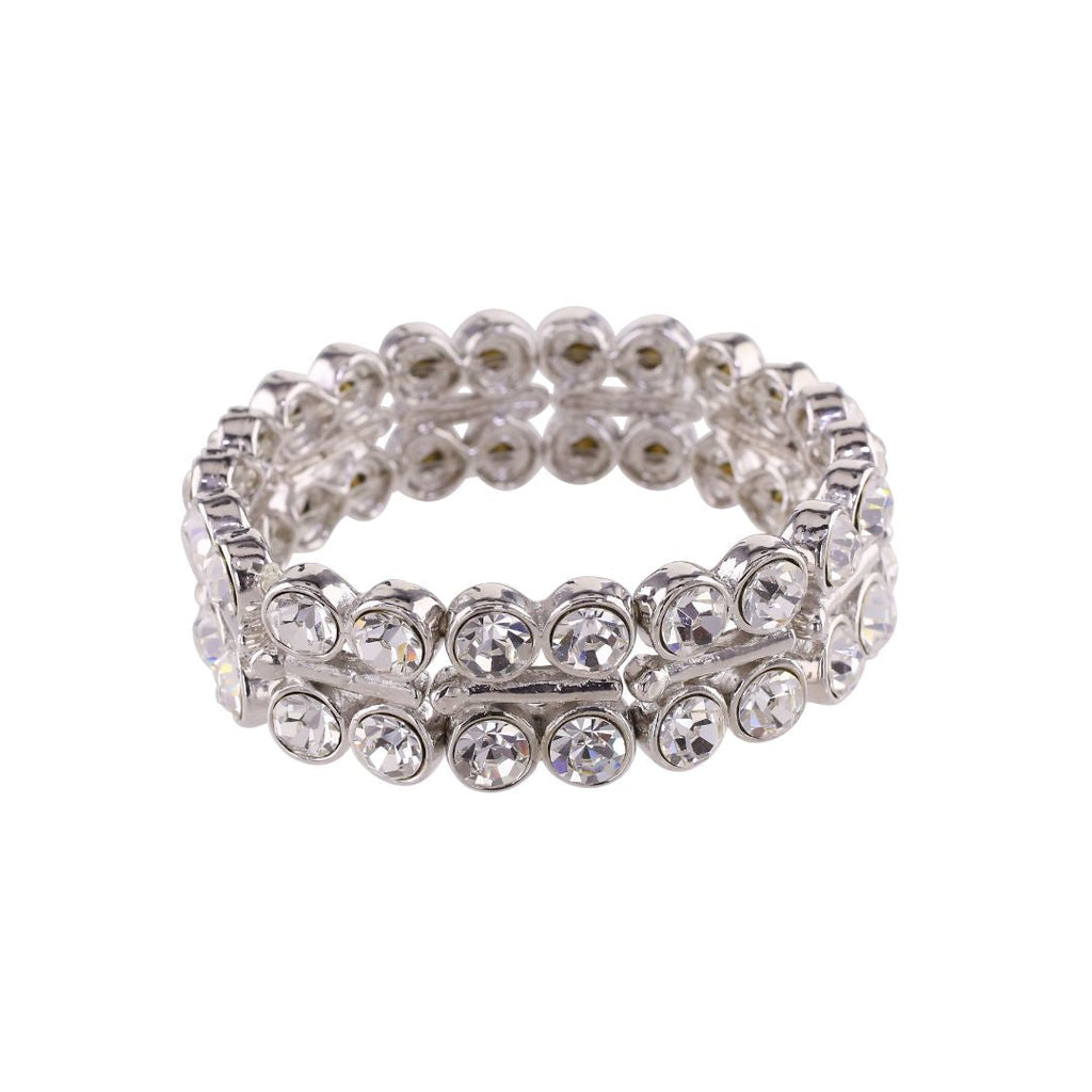 loveRocks Crystal Chunky Stretch Bracelet