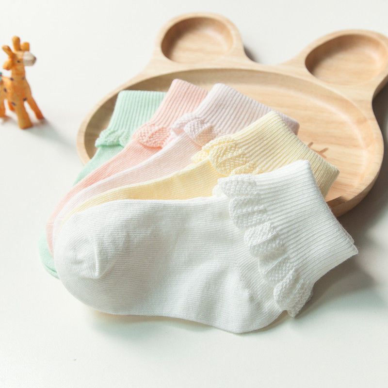 New 5 Pack  Baby Girl Boy Toddler Knee High Cotton