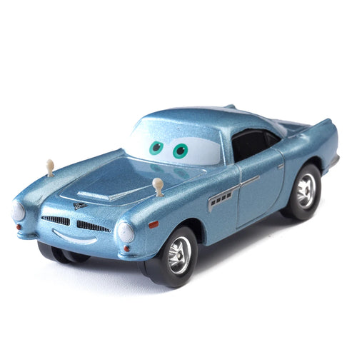 Cars Lightning McQueen Alloy Metal Mater Model Car 1:55 Diecast
