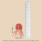 Cute Octopus Scalp Massage Comb (Resin)｜Korean Hair Care, Stress