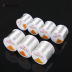 0.5-1.5mm Elastic Cord String Transparent Elastic Thread For Jewelry