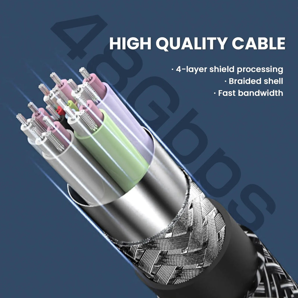 NIERBO HDMI 2.1 Cable HDMI Cord 8K 60Hz 4K 120Hz 48Gbps EARC ARC HDCP
