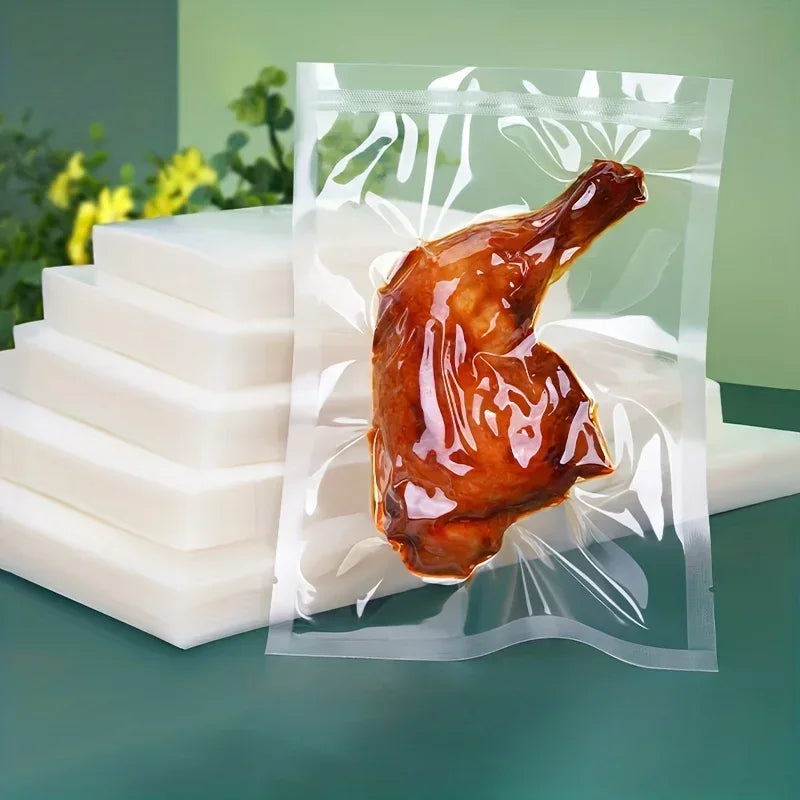 50pcs Vacuum Sealer Bags, Disposable Airtight Compression Bag,