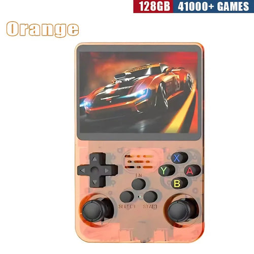 R36S Retro Handheld Game Console - 3.5 Inch IPS Screen,