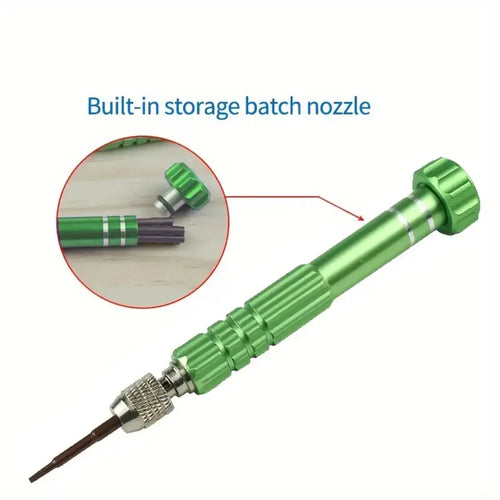 1pc 5-in-1 Multifunctional Small Screwdriver Kit Repair Tool for
