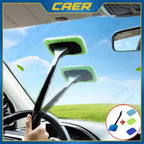 Car Window Cleaner Brush Kit Microfiber Windshield Cleaning Tool Auto