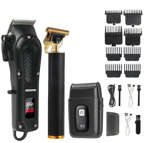 Vintage Hair Clipper Cordless Electric Hair Cutting Machine Portable