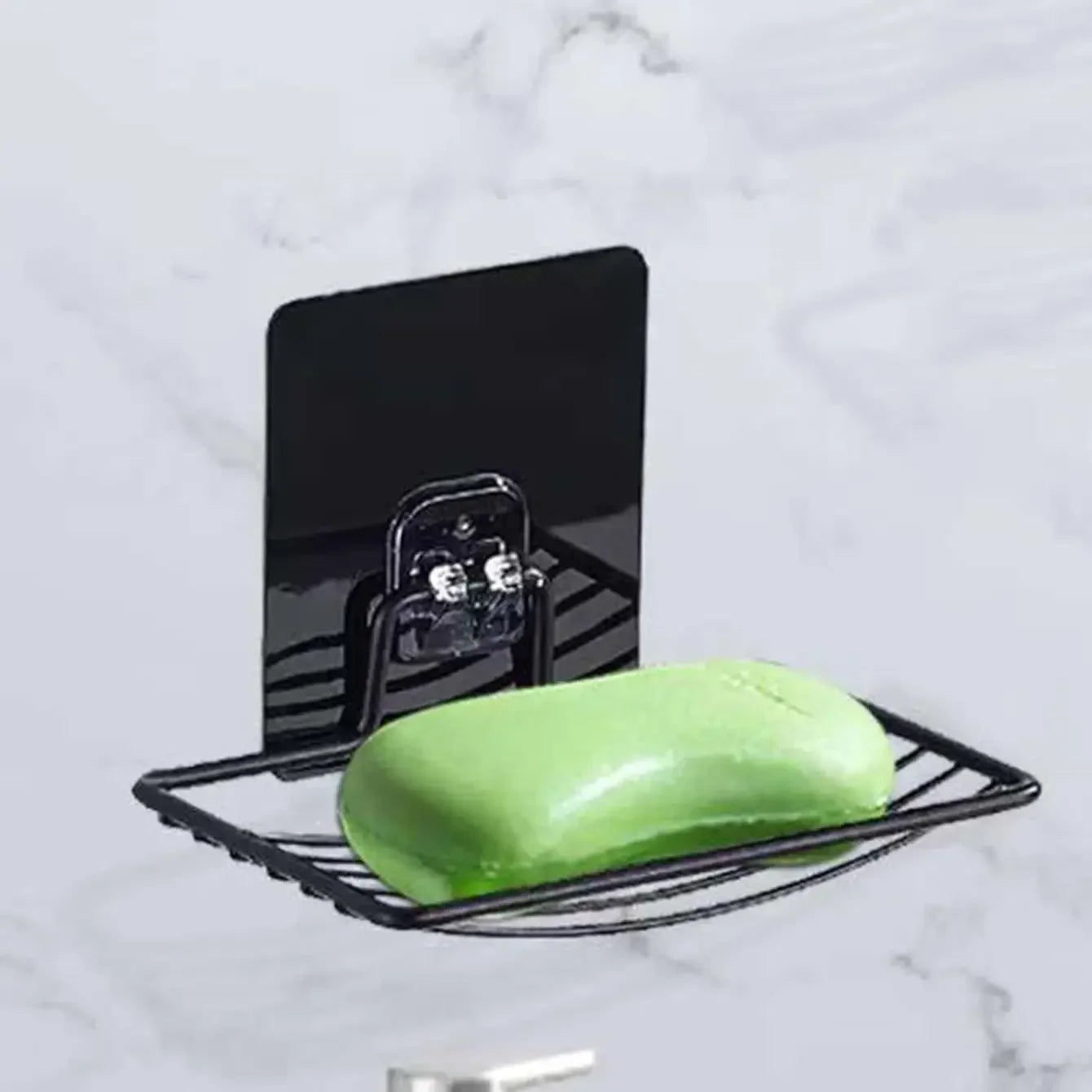 1pc-Stainless steel soap rack, wall mounted soap rack, drainage soap