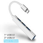 Aluminum Alloy Splitter Multi-function One Drag Four Hubs Hub Expander