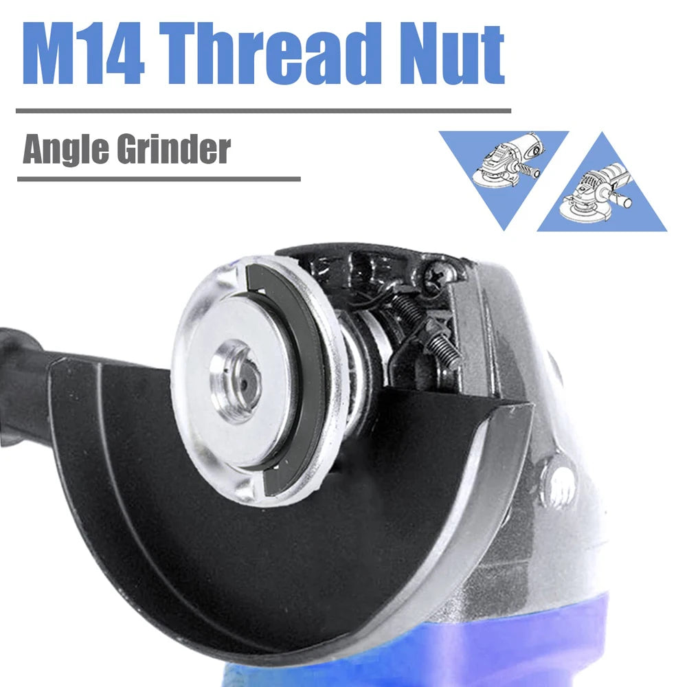 M14 Angle Grinder Quick Release Self-Locking Grinder Pressing Plate