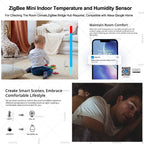 EWelink Smart Zigbee Temperature Humidity Sensor App Control Indoor