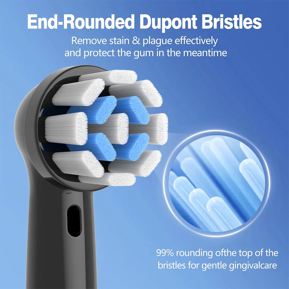 4/8/12/16/20 Pack Replacement Toothbrush Heads Compatible with Oral B