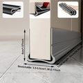 Flexible Door Bottom Sealing Strip Door Gap Soundproofing Wind and