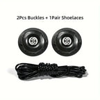 Adjustable Automatic Buckle Rope Universal Adults Kids Quick