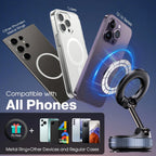 Super Strong N52 Magnetic Phone Holder, Upgraded ABS, 360° Rotatable